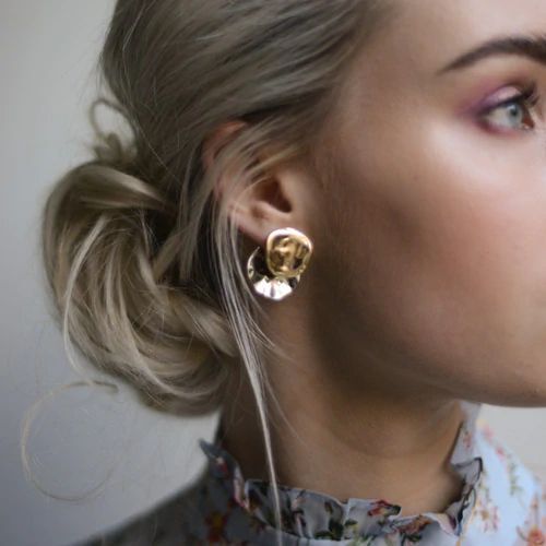 Margot Bardot - abelah oorbellen goud zilver
