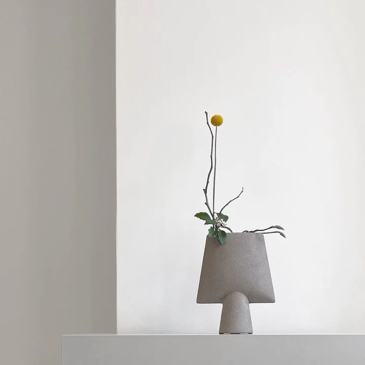 101 Copenhagen - square sphere vaas taupe