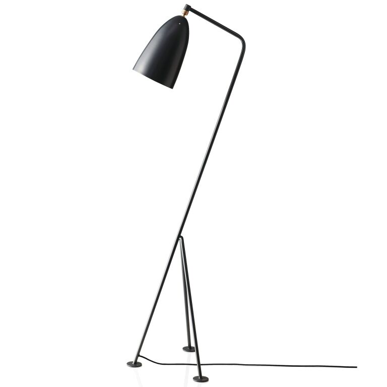 Gubi - gräshoppa vloerlamp antraciet