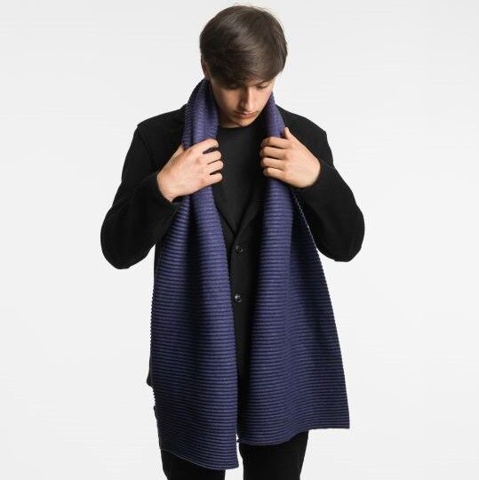 Design House Stockholm - pleece unisex sjaal donkerblauw