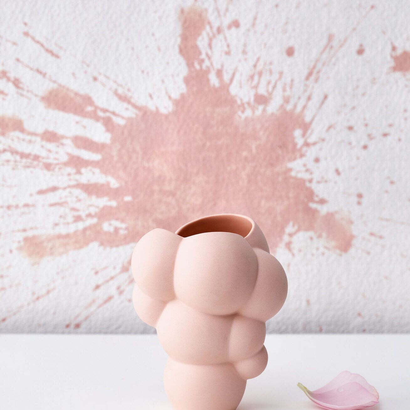 Rosenthal - skum mini vaas roze