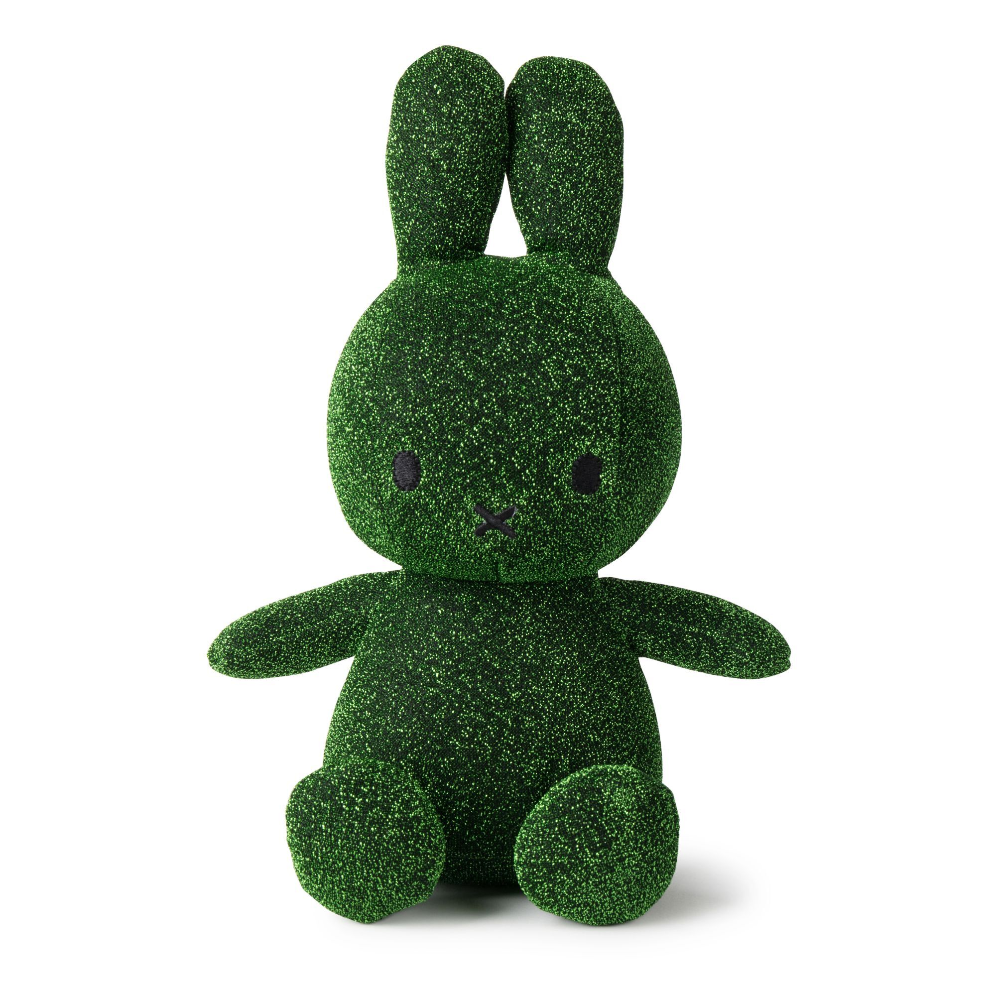 nijntje - glitter knuffel groen