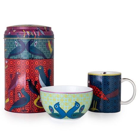 Images d'orient - birds of paradise mok & kom gift box