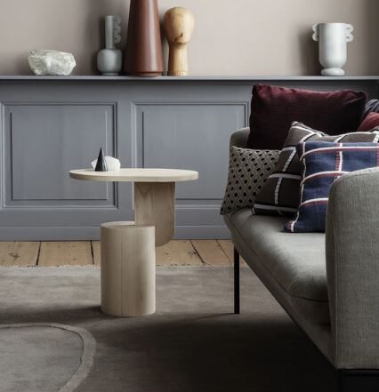 Ferm Living- insert massief essen bijzettafel