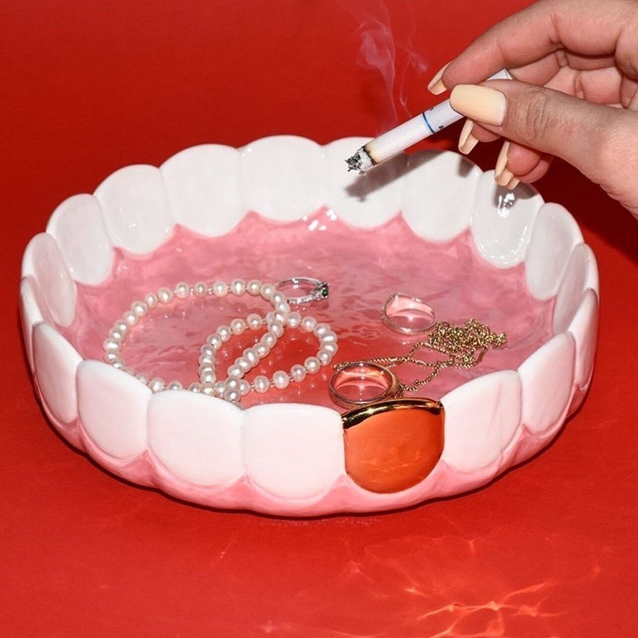 Seletti - holy smokes asbak